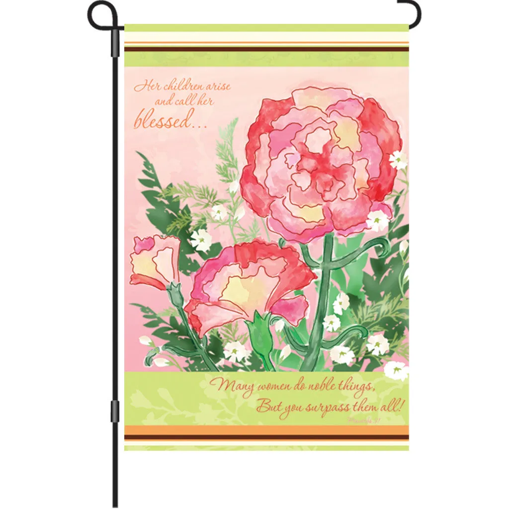 12 in. Mother's Day Garden Flag  - For Mom