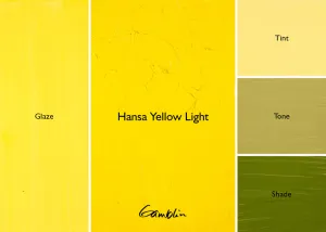 1980 Hansa Yellow Light (Gamblin Oil)