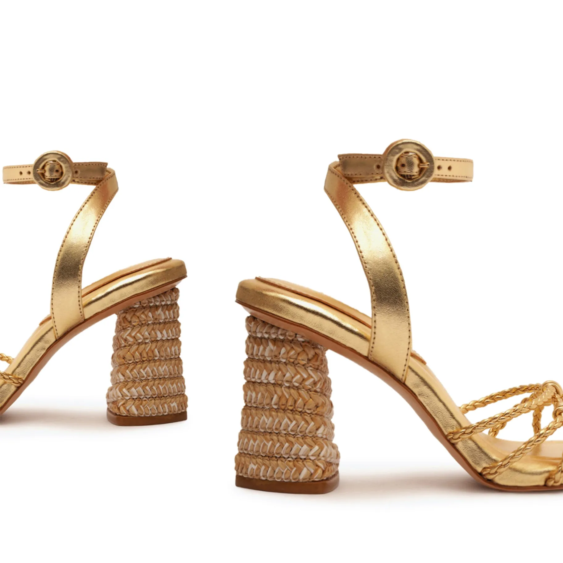 Amara Nappa Metallic Strappy Sandal for Women - Stylish and Comfortable Footwear