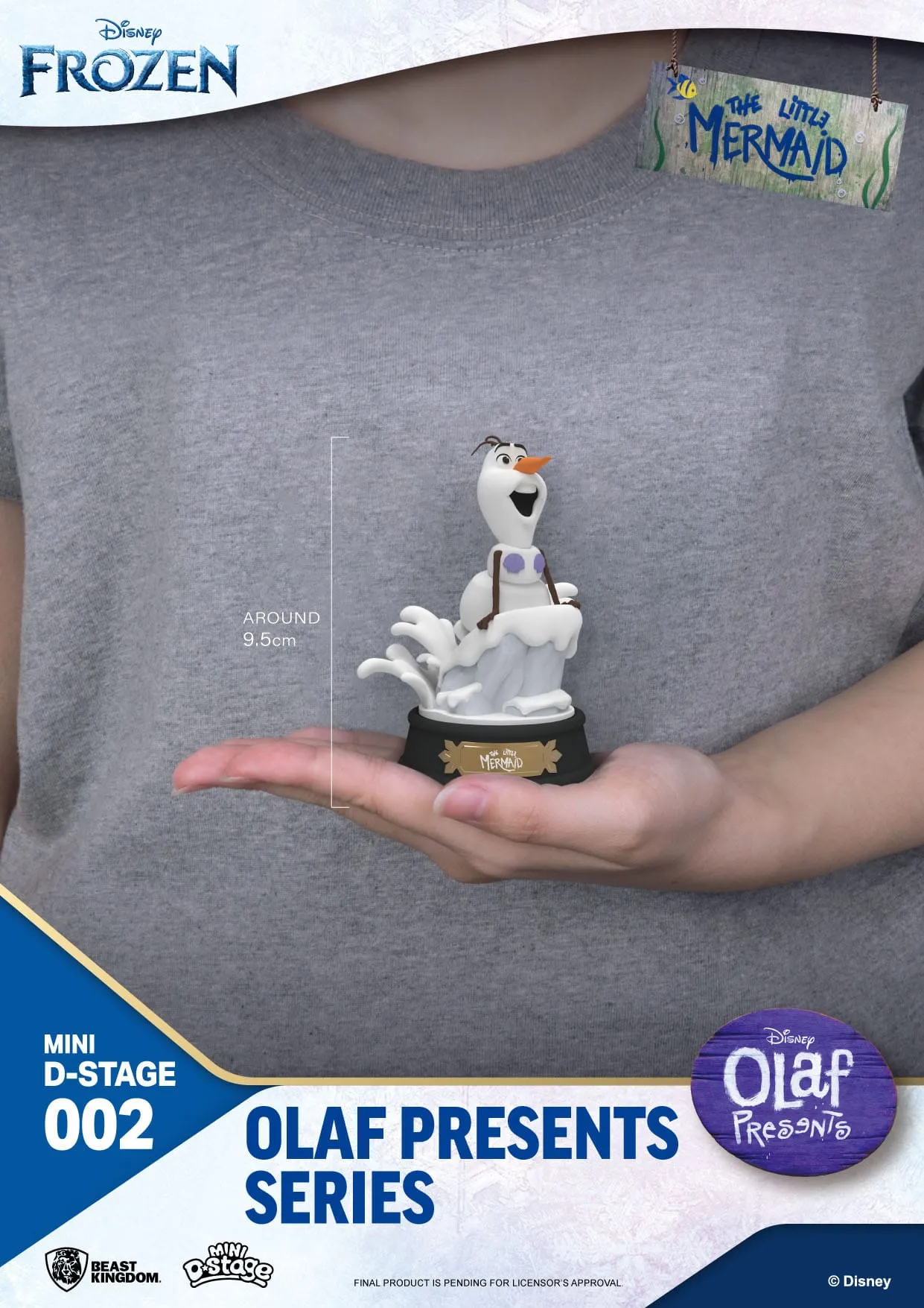 Beast Kingdom Frozen Olaf Presents Olaf Pumba Mini D-Stage PVC Figure