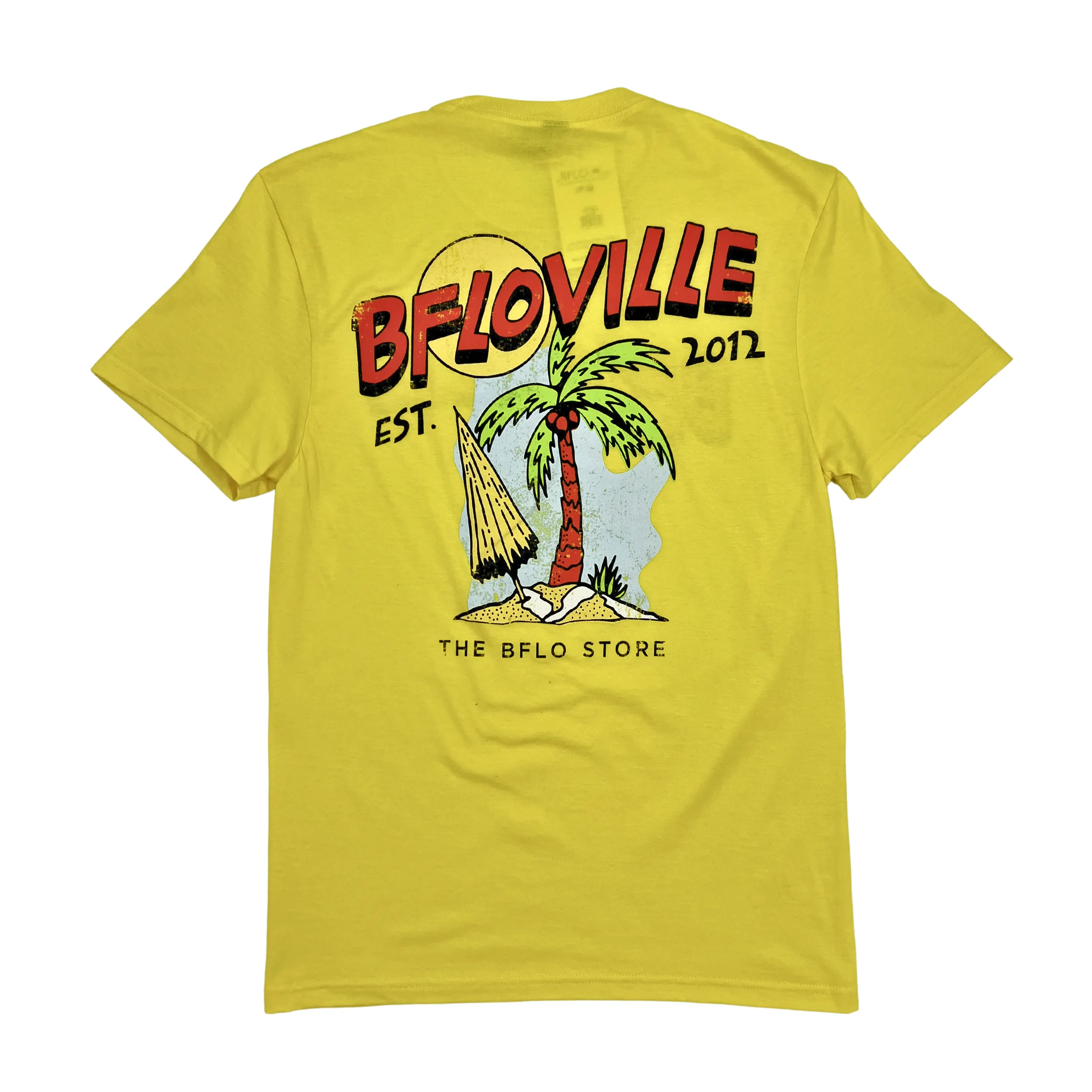 BFLOVILLE Lemon Yellow Short Sleeve Shirt