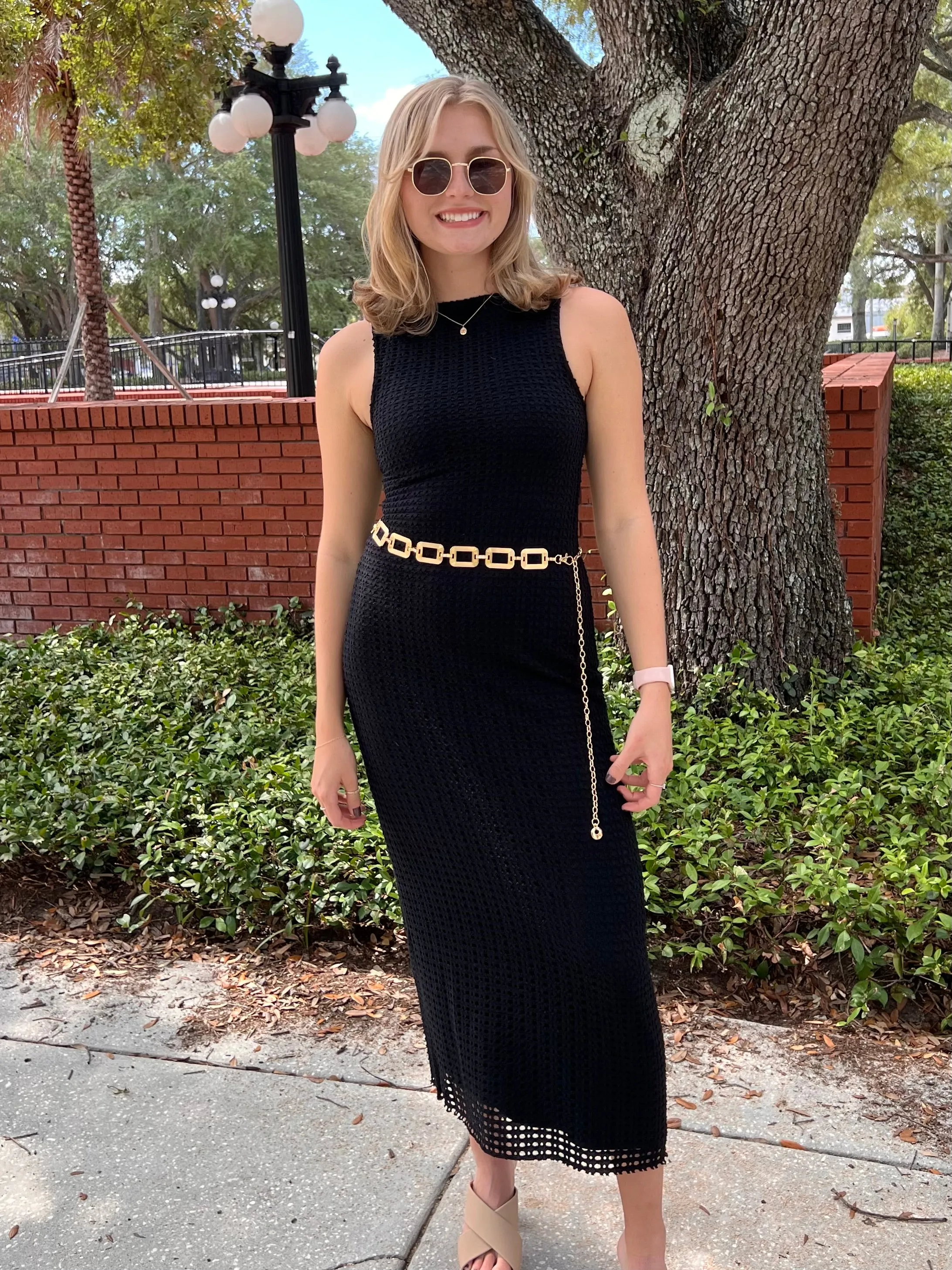 BLAINE MAXI DRESS IN BLACK