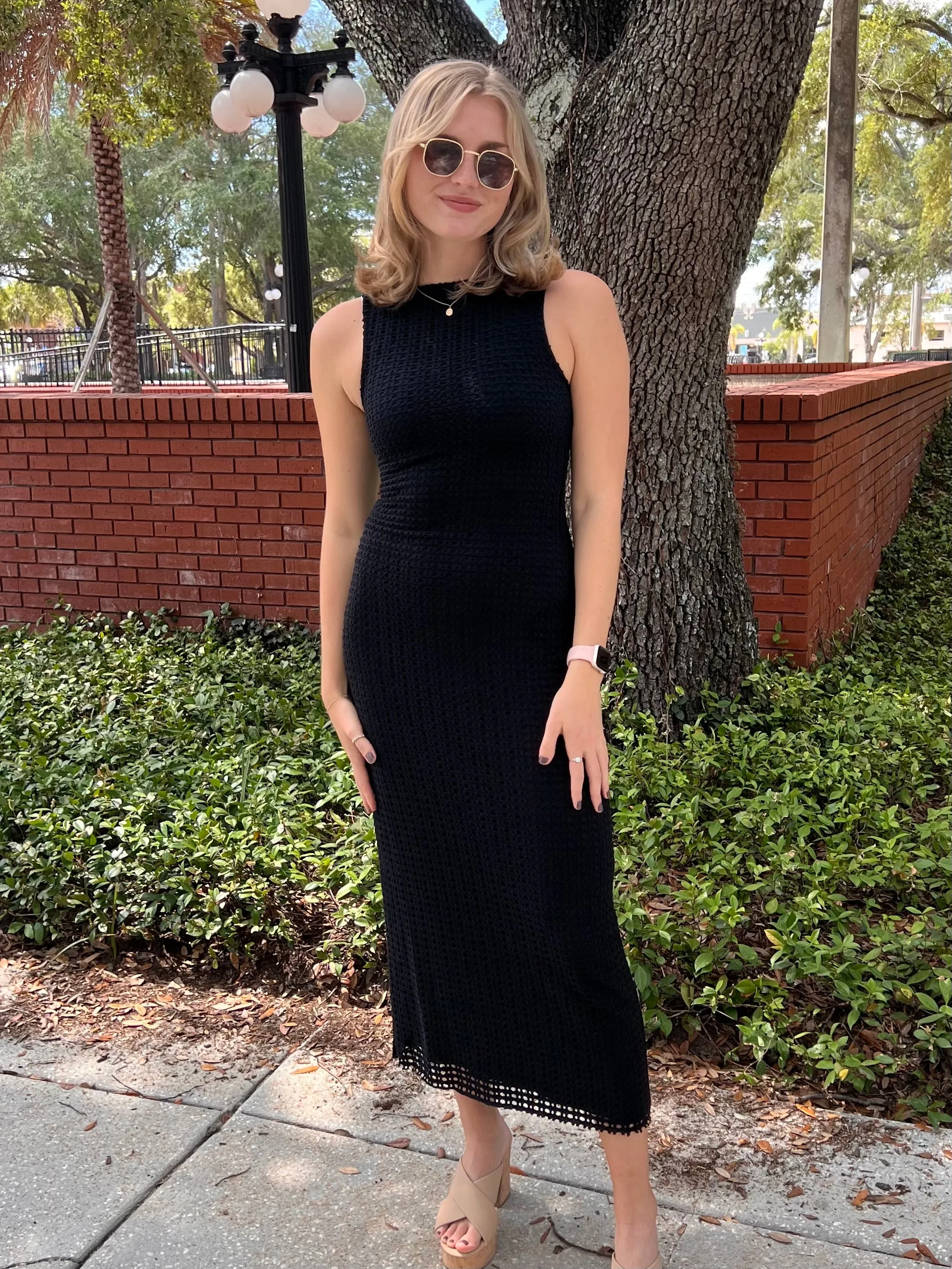 BLAINE MAXI DRESS IN BLACK