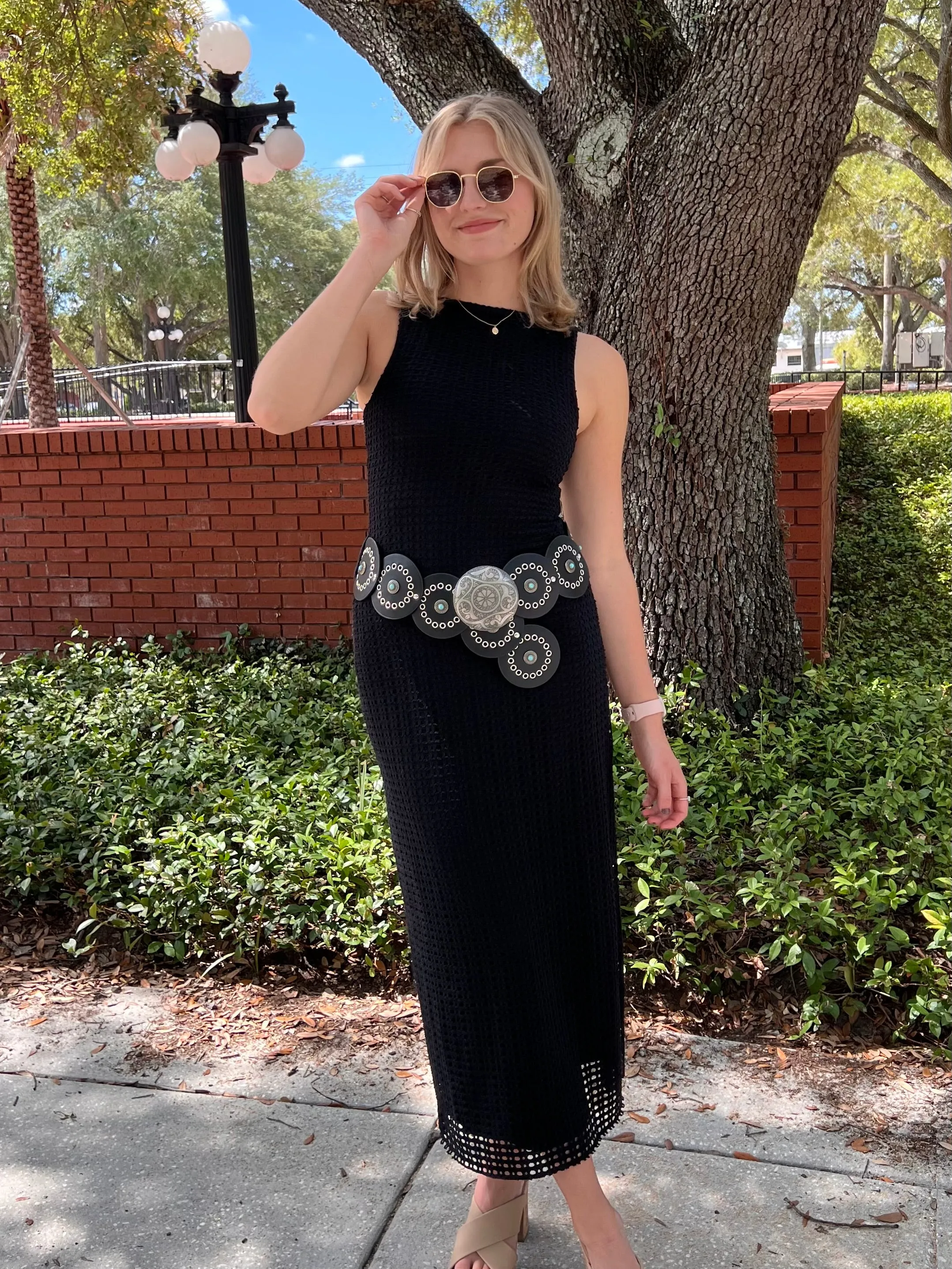 BLAINE MAXI DRESS IN BLACK