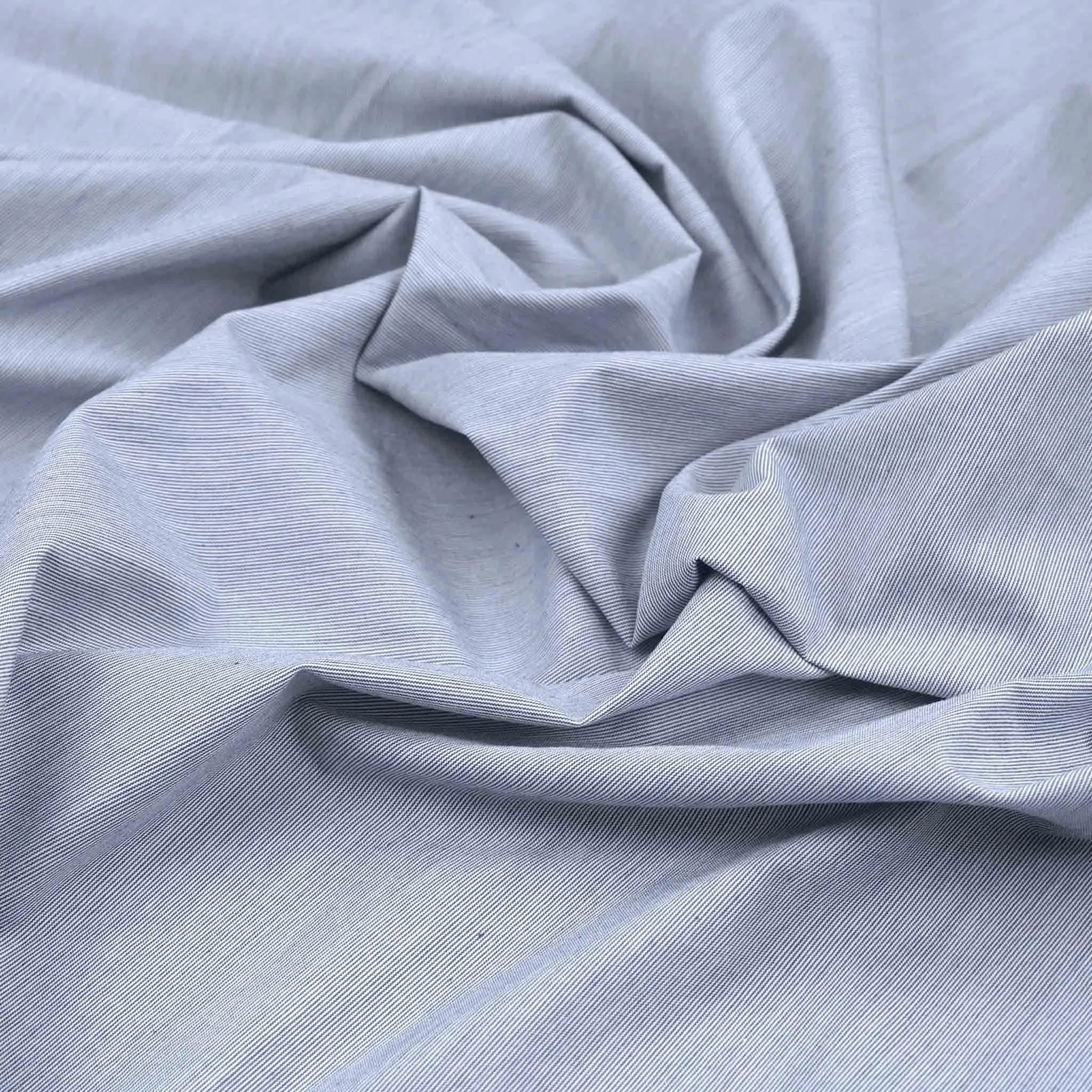 Blue Fil a Fil Cotton Fabric 98686