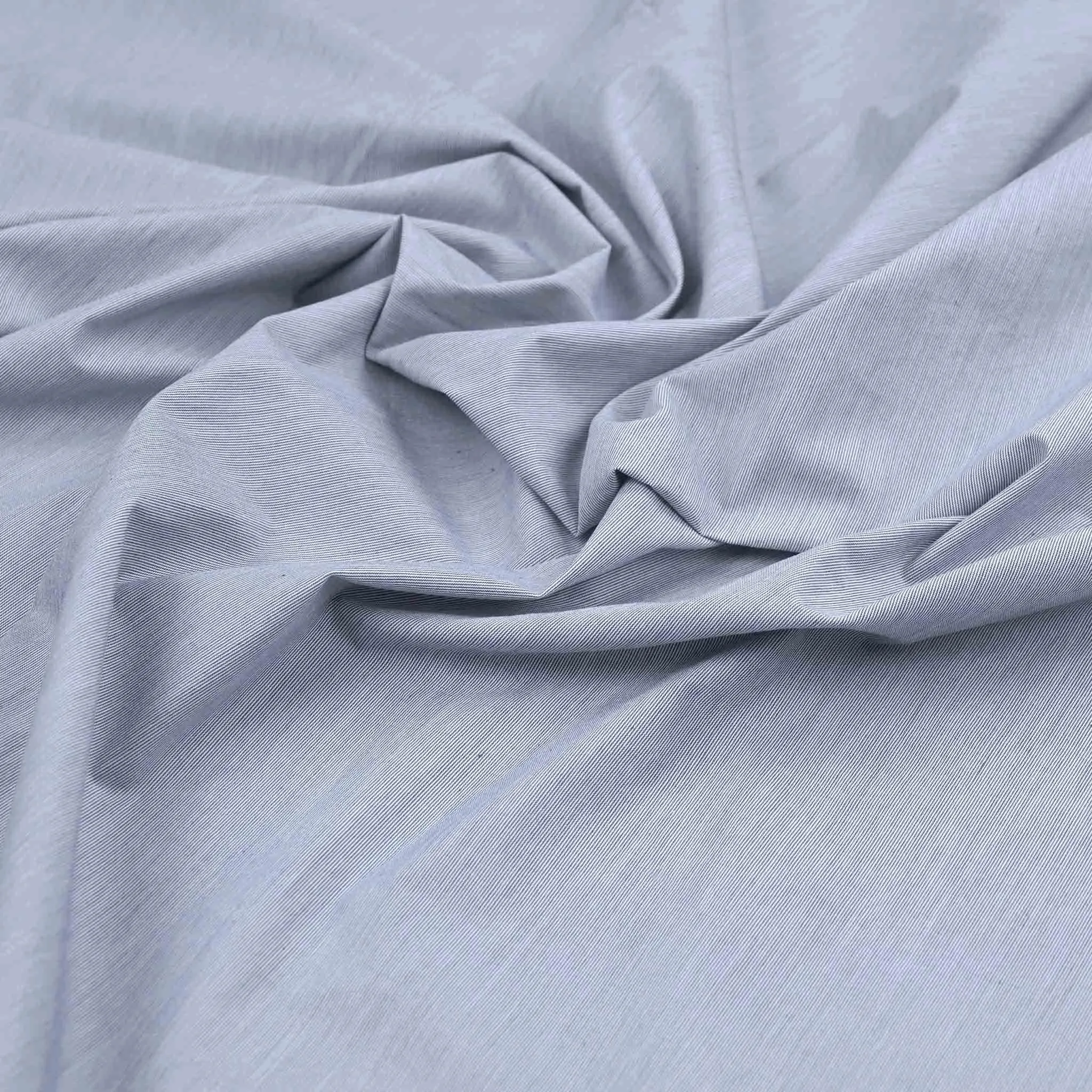 Blue Fil a Fil Cotton Fabric 98686