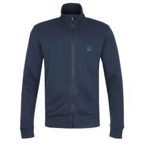 BOSS Zestart Sweat Top in Navy