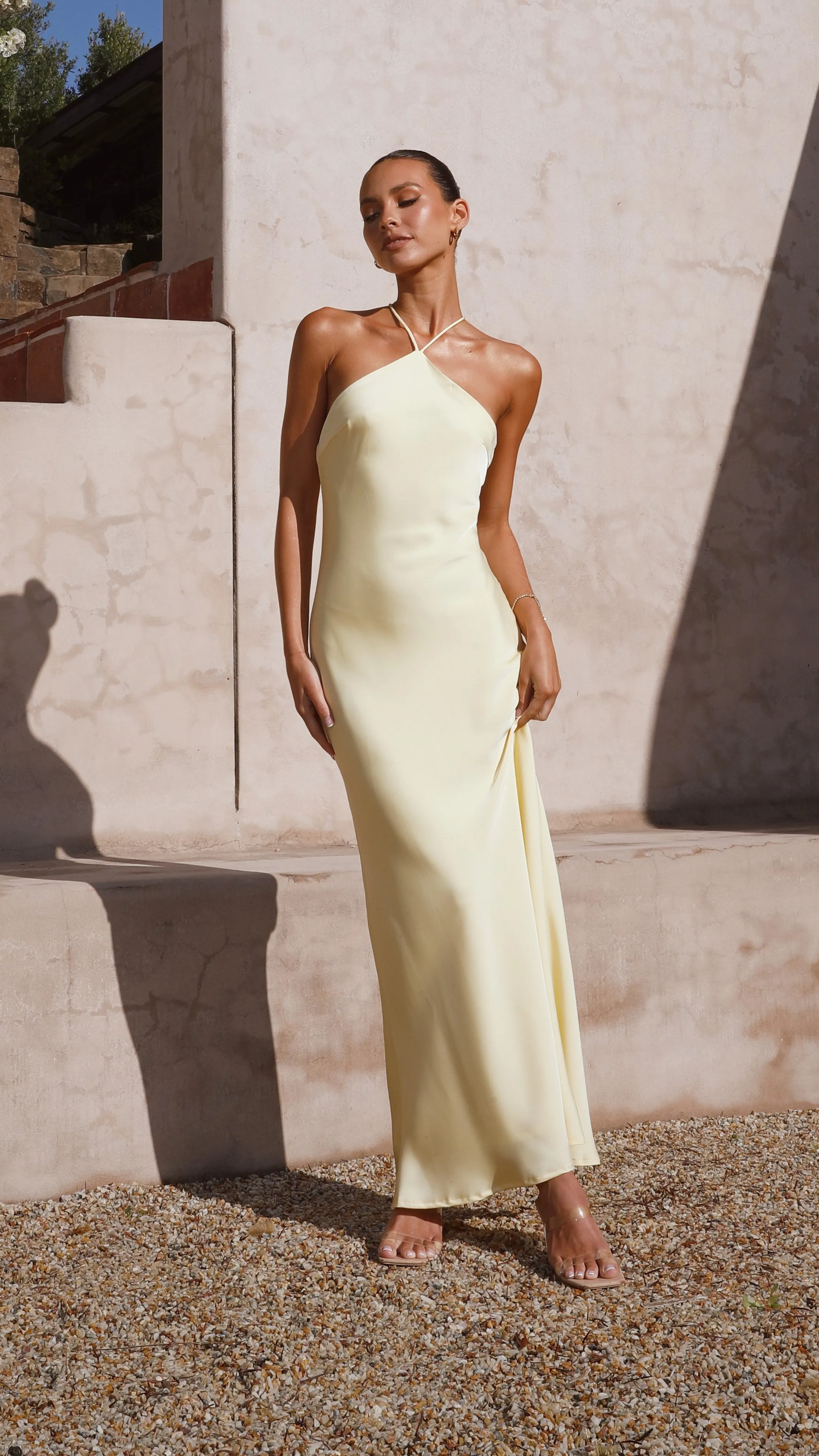 Chiara Maxi Dress - Yellow