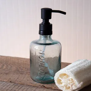 Chic Glass Dispenser for Your Favorite Lotions