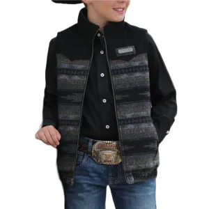 Cinch Youth Boy's Blanket Stripe Vest