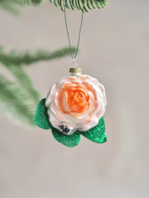 Cottage Rose Ornament