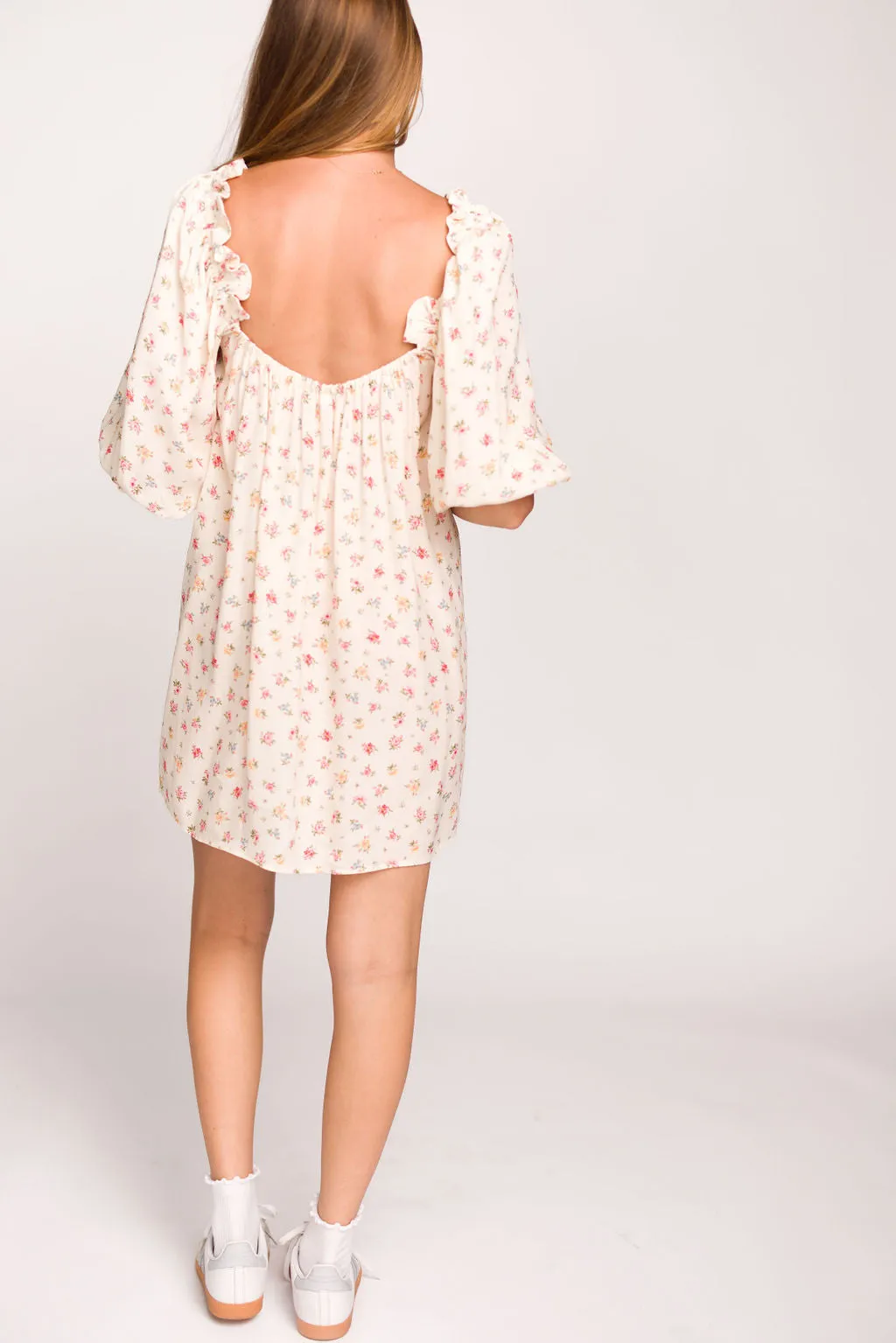 Darling Mini Dress in Country Bloom