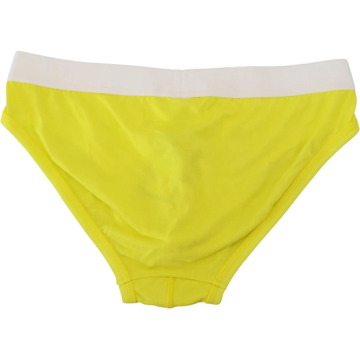 Dsquared² Chic Yellow Modal Stretch Men's Briefs