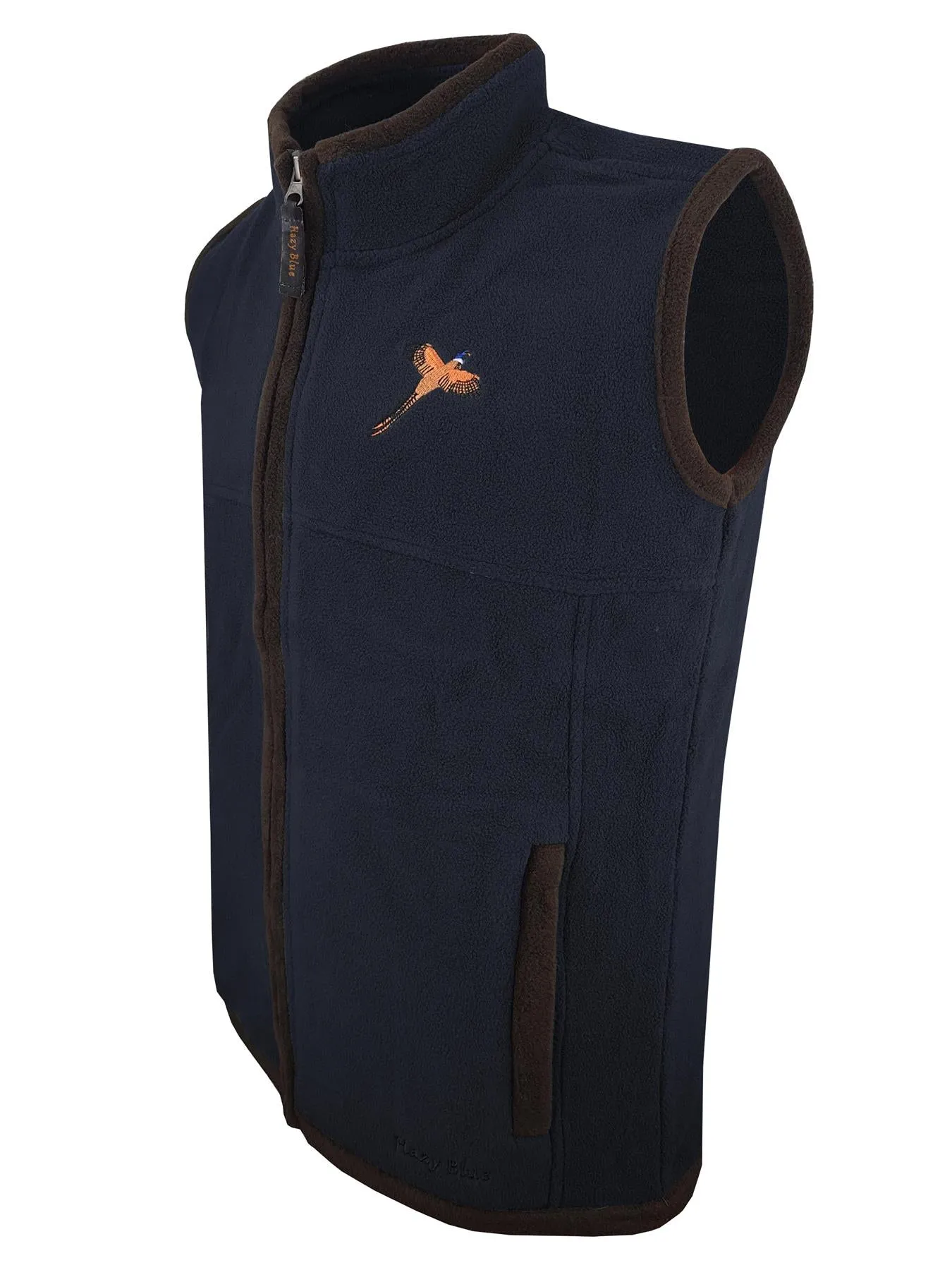 Hazy Blue Kids Angus Pheasant Bodywarmer Gilet Vest