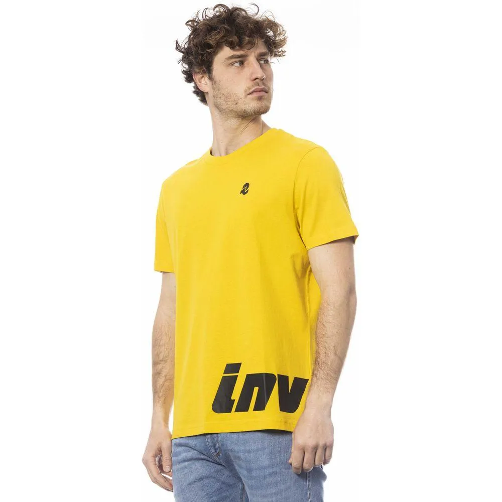 Invicta Yellow Cotton Men T-Shirt