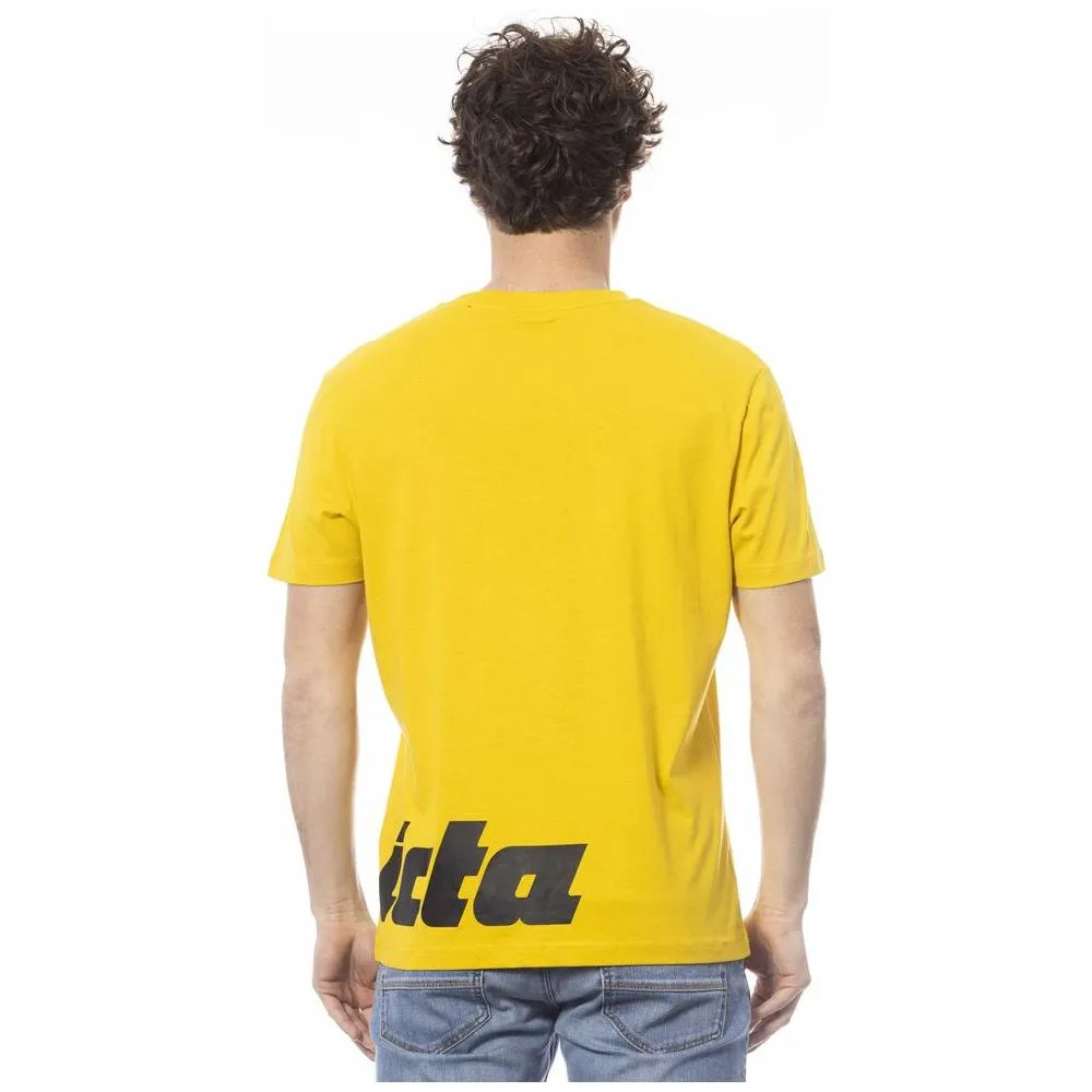 Invicta Yellow Cotton Men T-Shirt