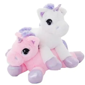 Jumbo Fluffy Unicorn Plush