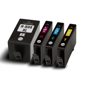 Koramzi H 935 XL Ink Cartridges Colors Included (Yellow/Magenta/Blue/Black)