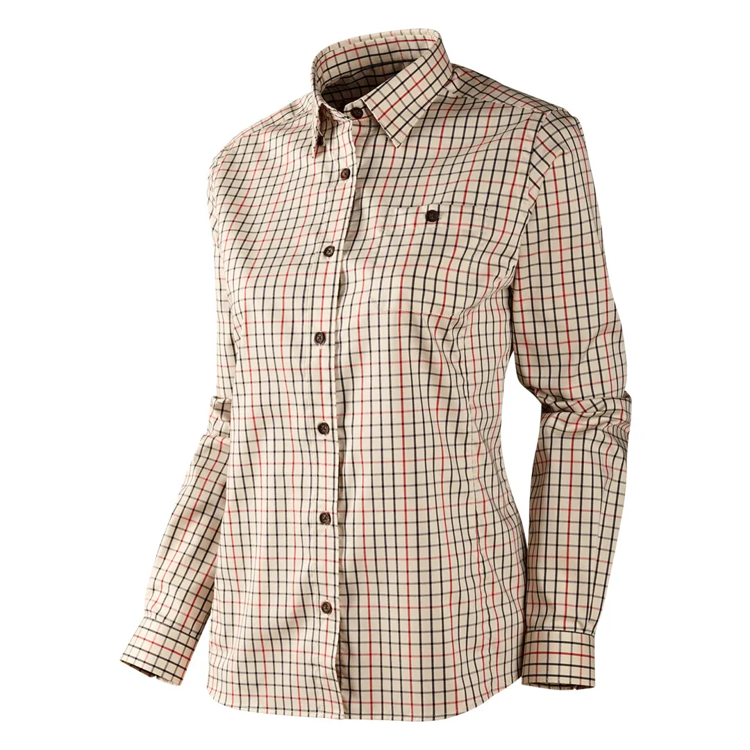 Lancaster Lady Shirt - Red Check by Harkila