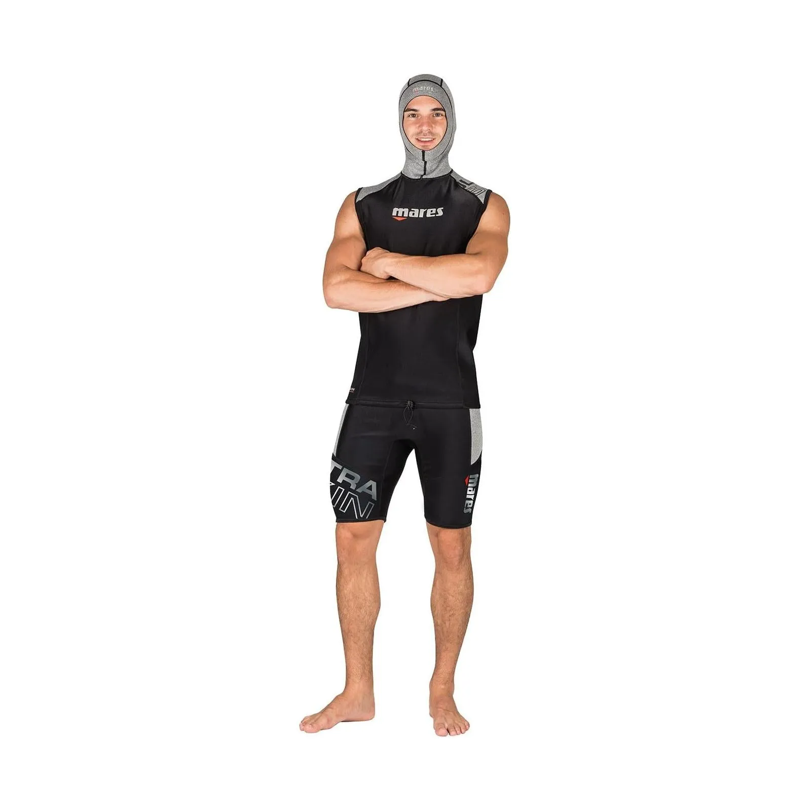 Mares Ultra Skin Man Sleeveless With Hood Top