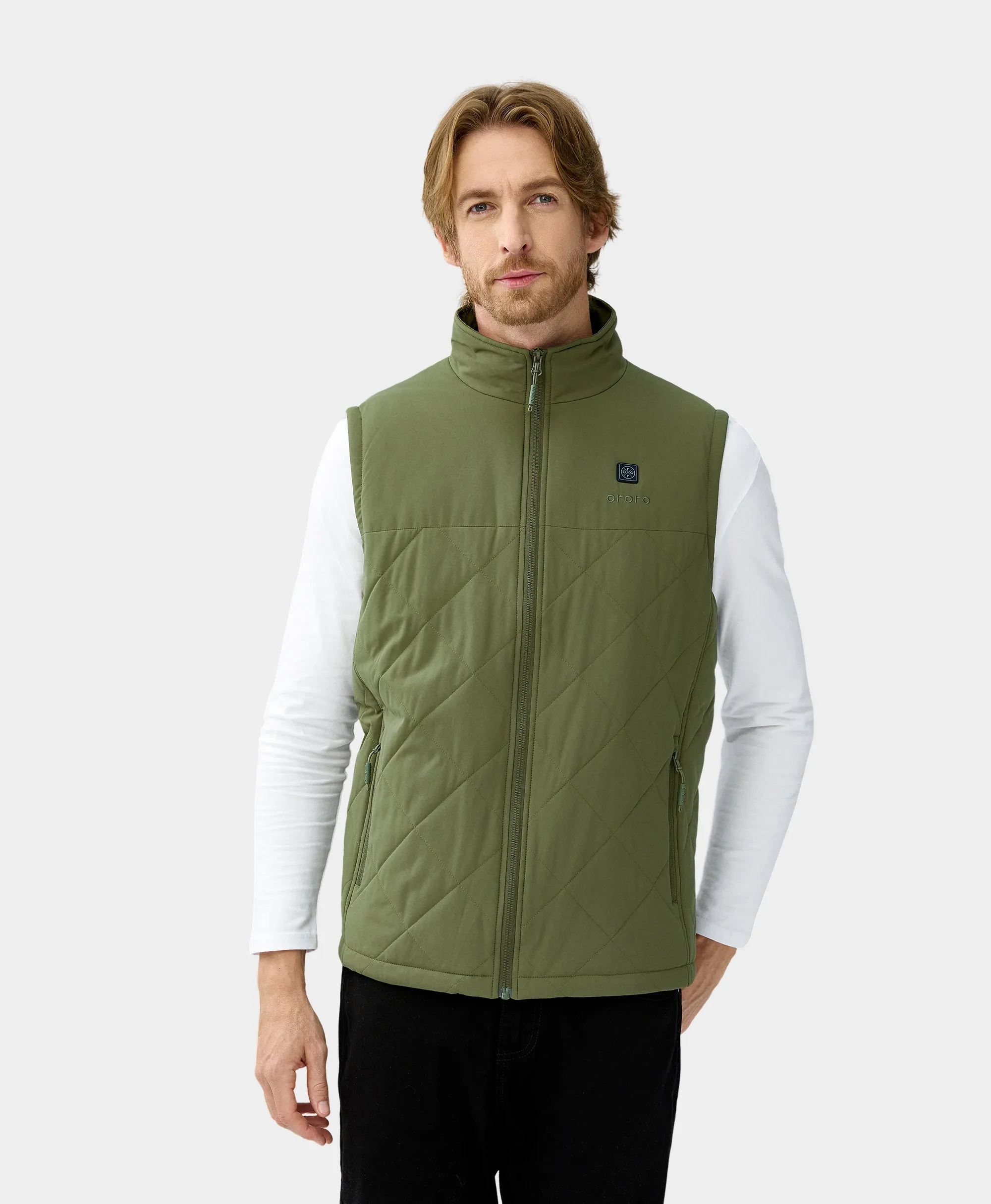 Men's Heated Quilted Vest - New Colors