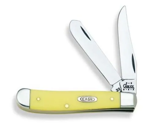 Mini Trapper Yellow Pocket Knife