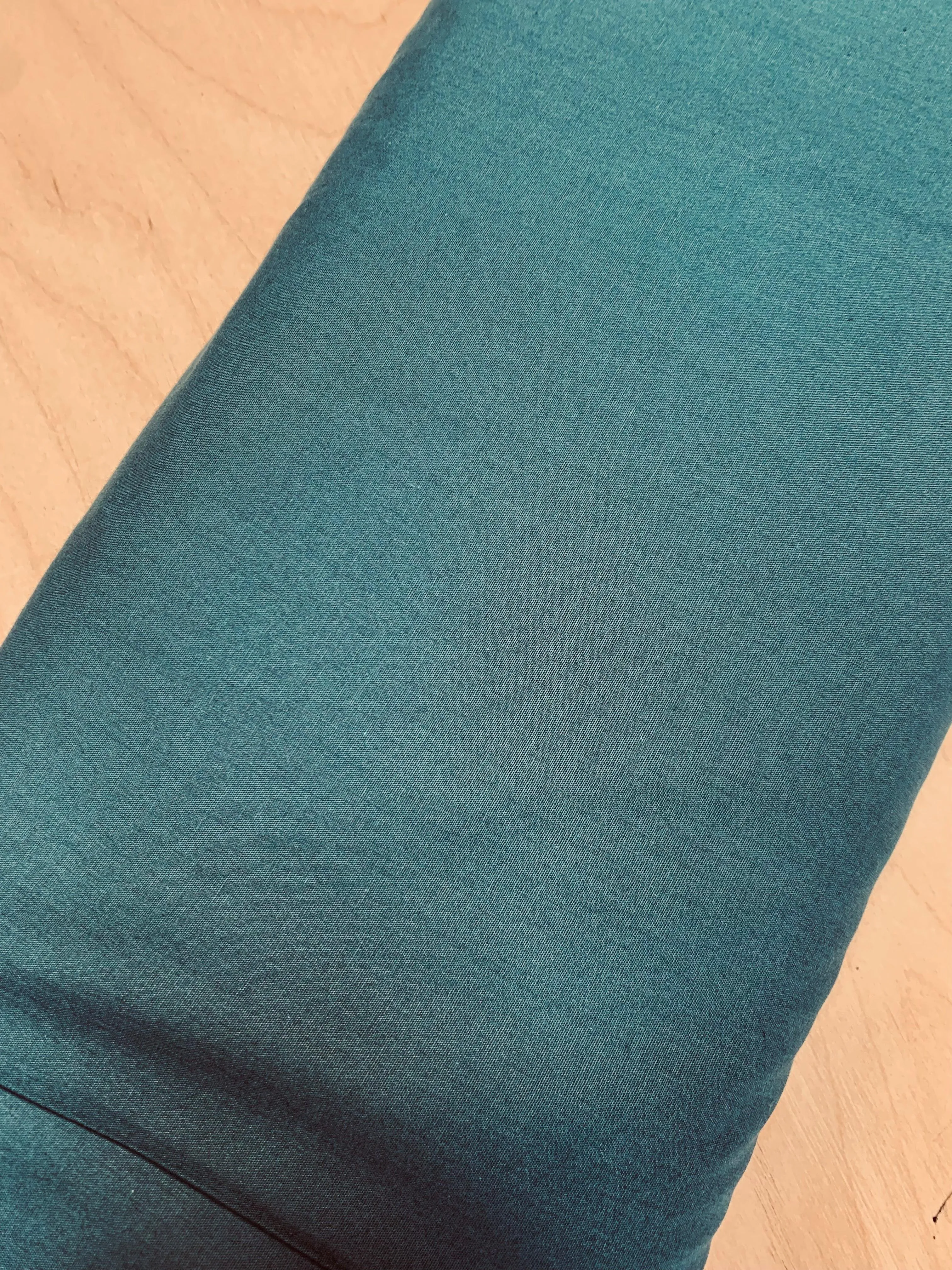 Organic Cotton Poplin Fabric - Solid Colours