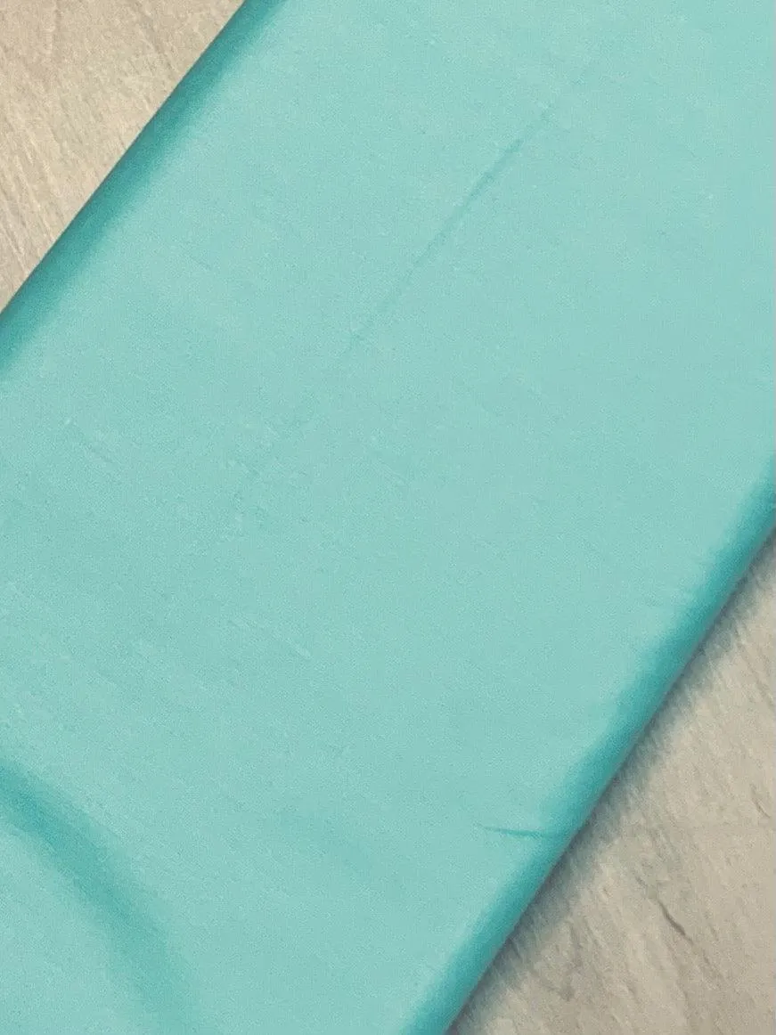 Organic Cotton Poplin Fabric - Solid Colours