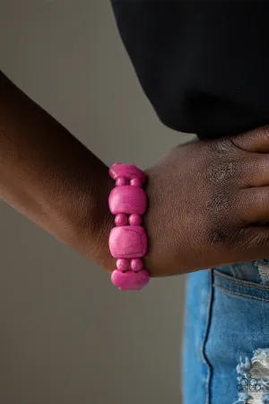 Paparazzi Dont Be So NOMADIC! Bracelet Pink