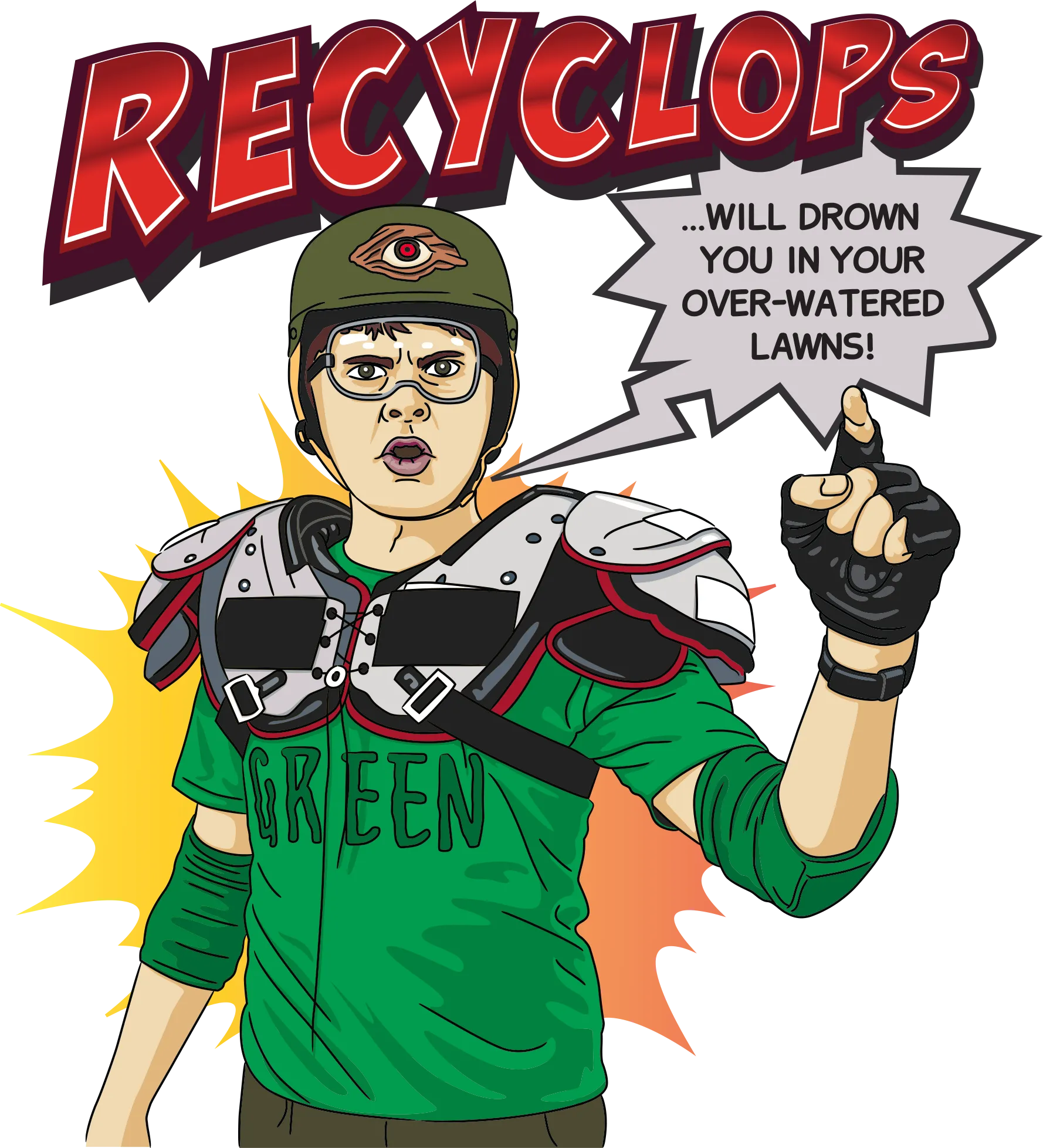 Recyclops Lawns Women's Relaxed T-Shirt