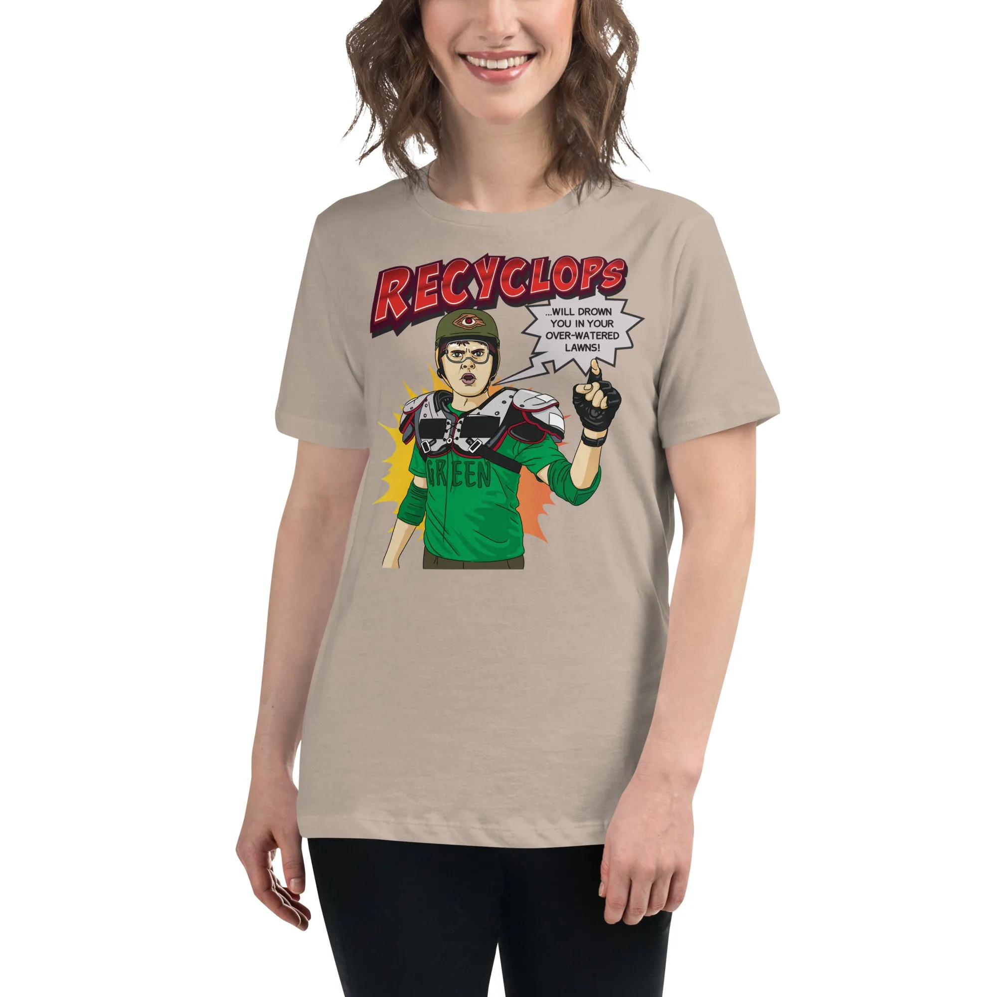 Recyclops Lawns Women's Relaxed T-Shirt