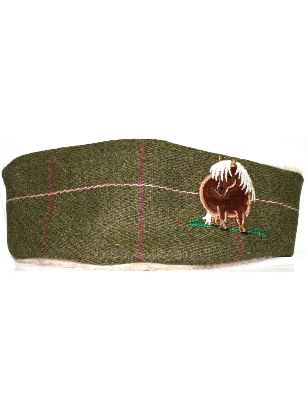 Shire Classic Womens Tweed Fur Lined Headbands