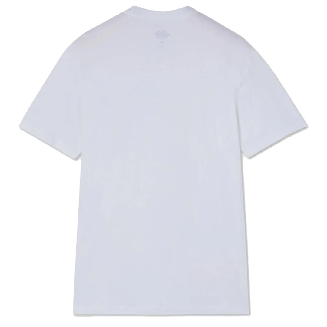 Short Sleeve Cotton T-Shirt - White by Dickies