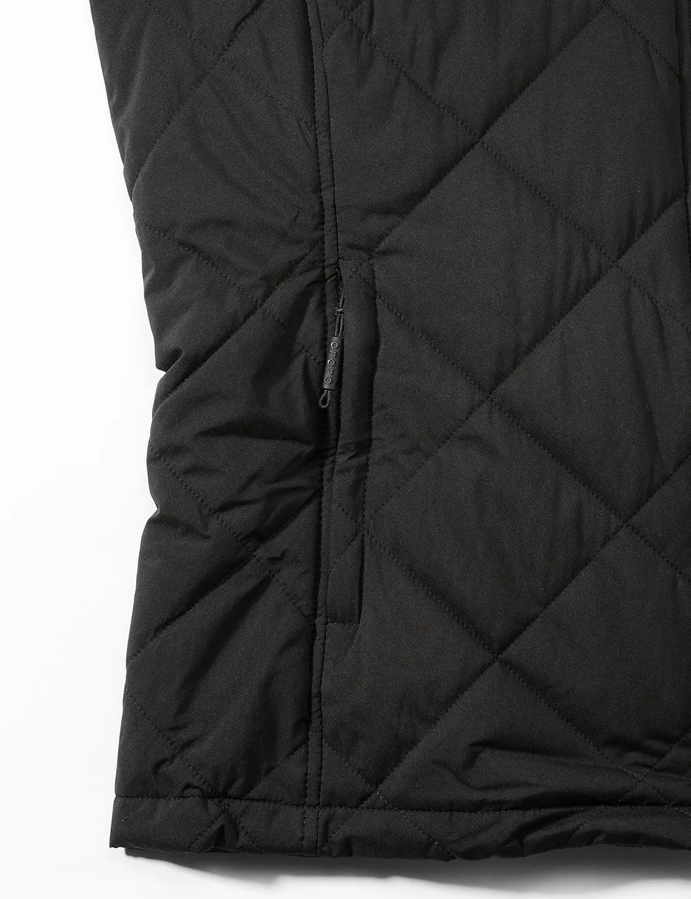 Women's Heated Quilted Vest - Black