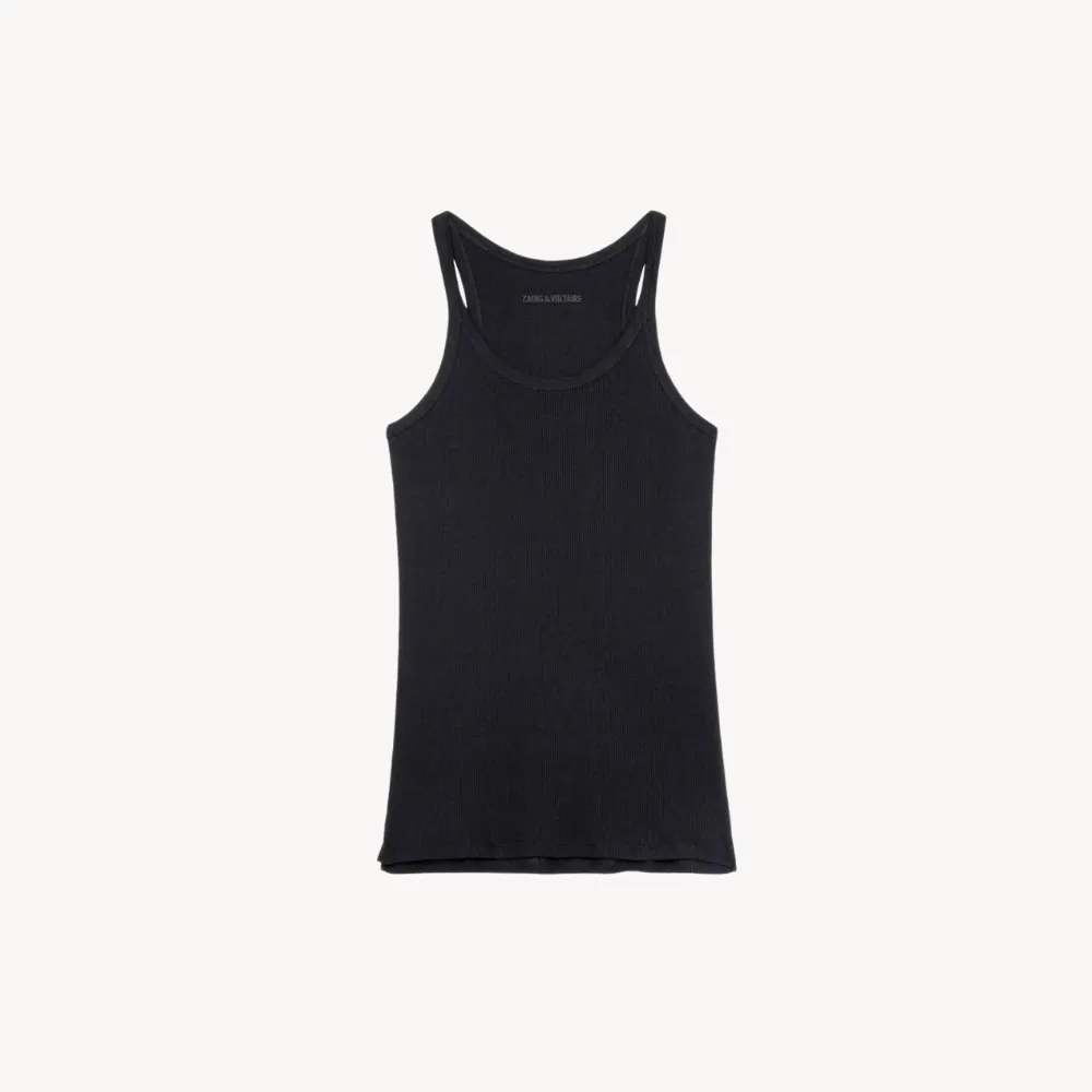 Zadig & Voltaire Alba Rib Wings Vest - Noir